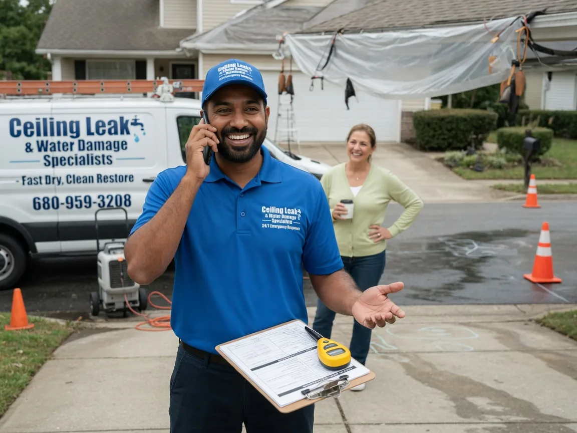 Ceiling Leak Cleanup Medina, NY FAQs